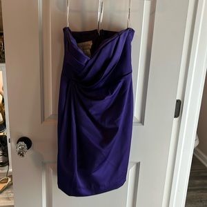 David’s Bridal Purple Short dress Size 2